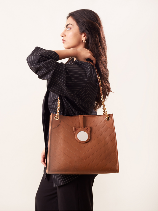 Magnet T Vegan Leather Convertible Strap Tote