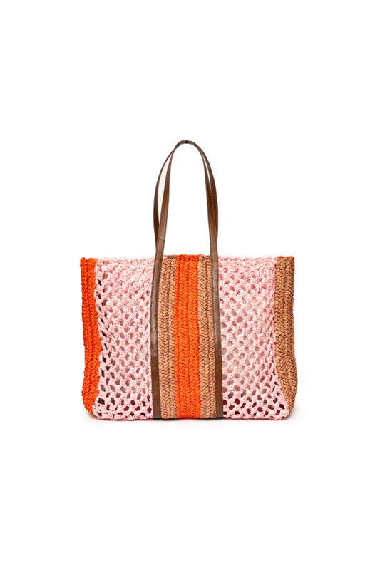 Barbie Raff Natural Raffia Tote