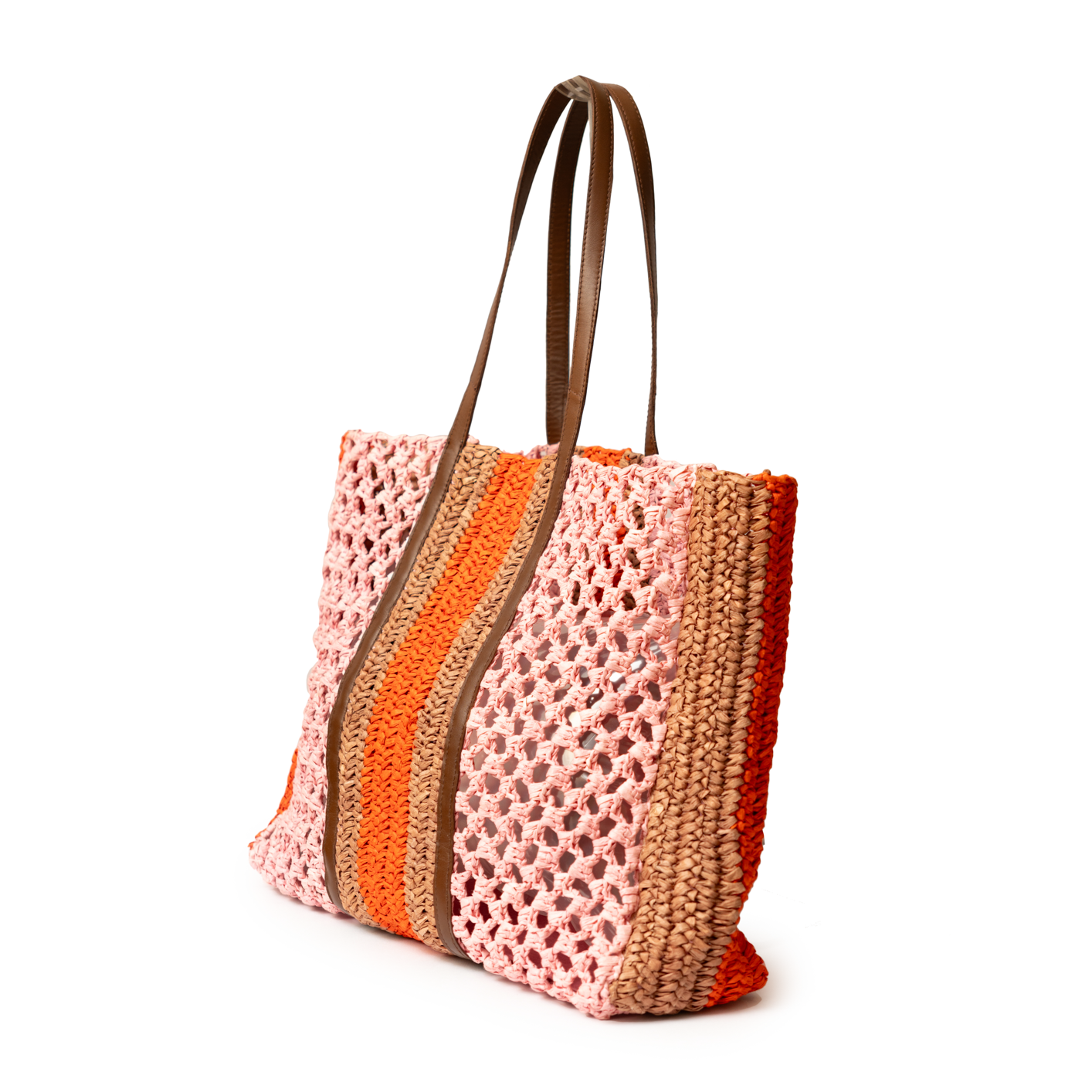 Barbie Raff Natural Raffia Tote