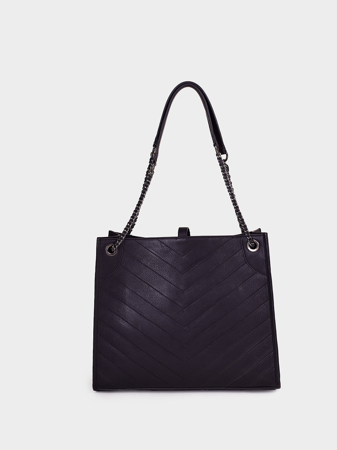 Magnet B Black Vegan Tote