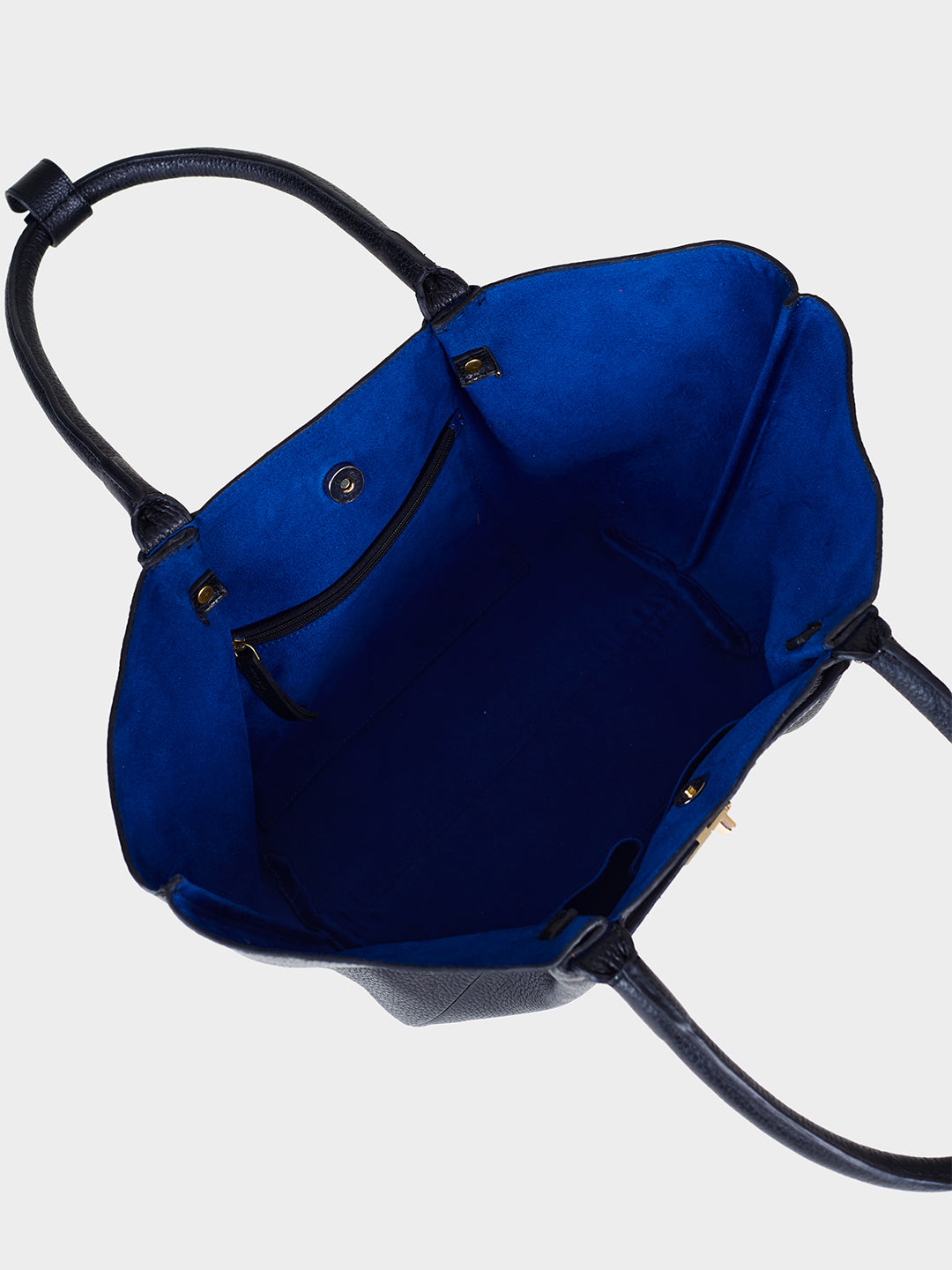 Sur Black Leather Tote