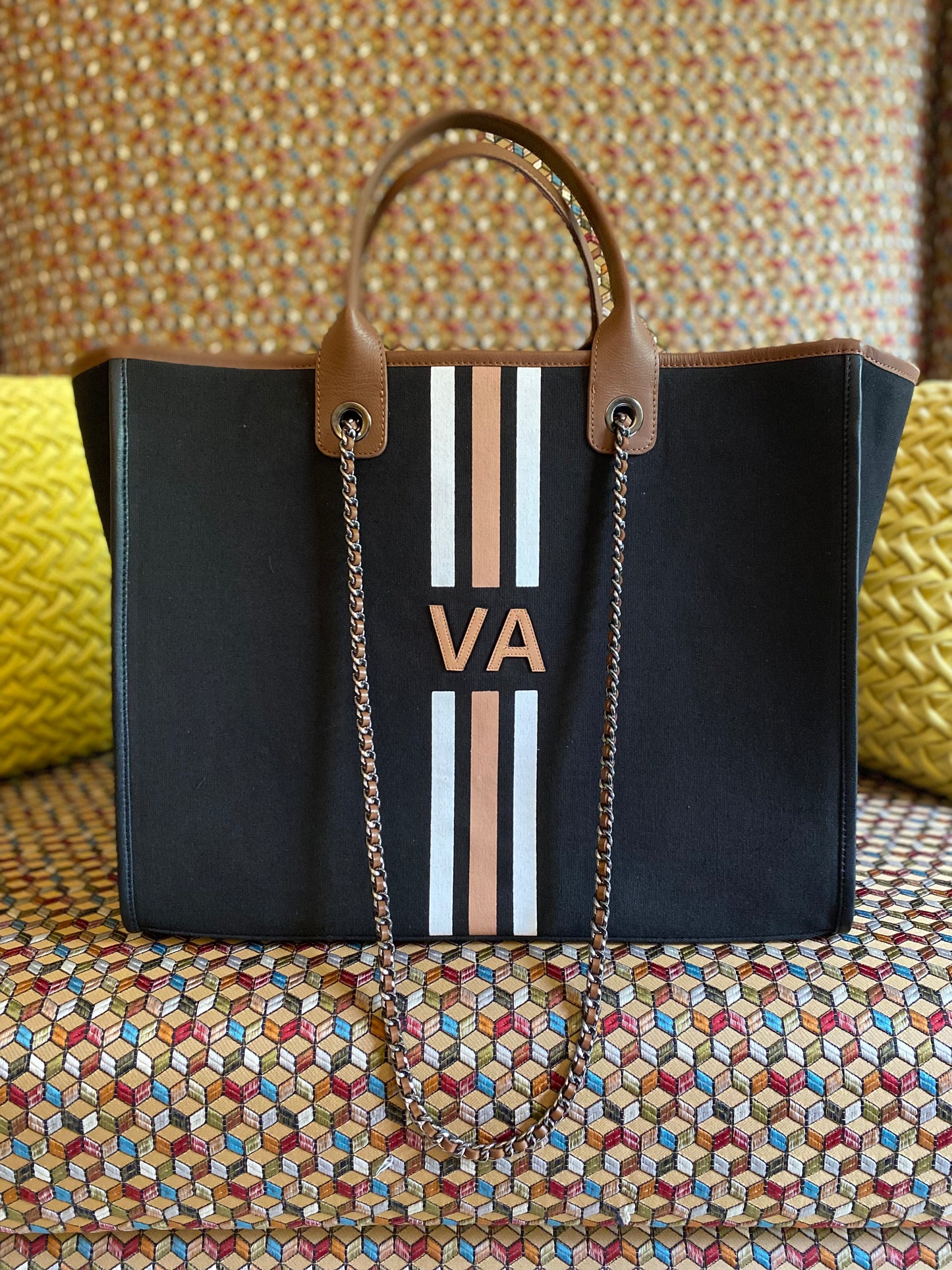 Monde Canvas Personalised Tote